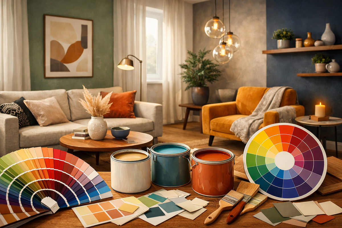 Comment choisir les couleurs de son salon ? Le guide complet