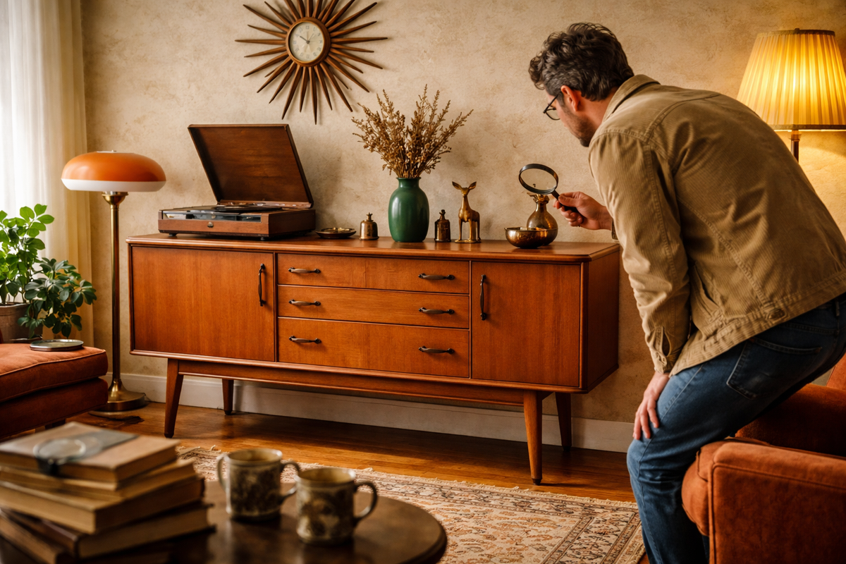 Comment reconnaître un vrai meuble vintage ?