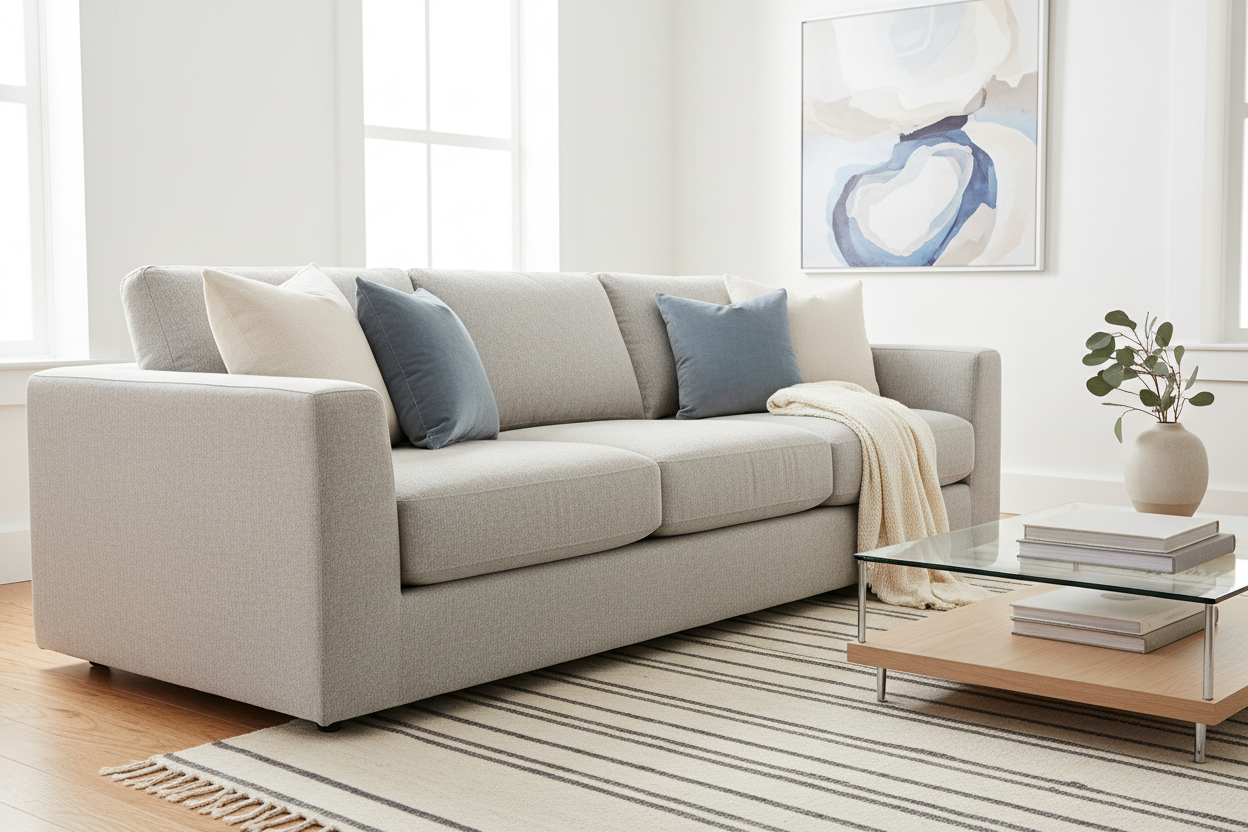 Comment détacher un canapé en tissu ?