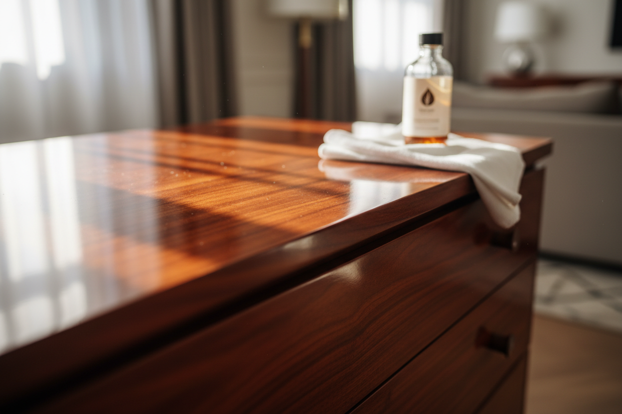 Comment faire briller un meuble en bois ?