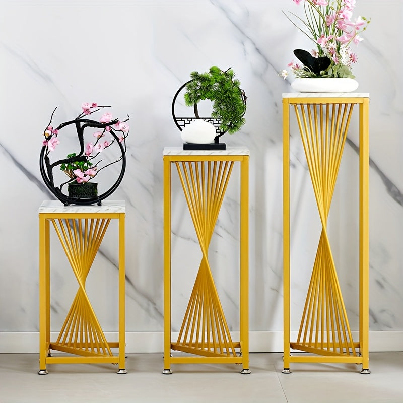 Guéridon en métal design pour intérieur