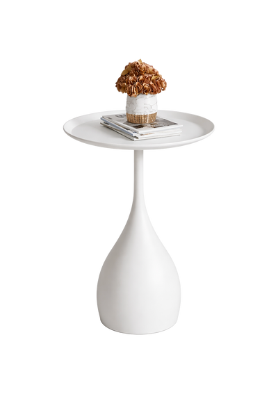 Bout de Canapé Design Goutte Métal