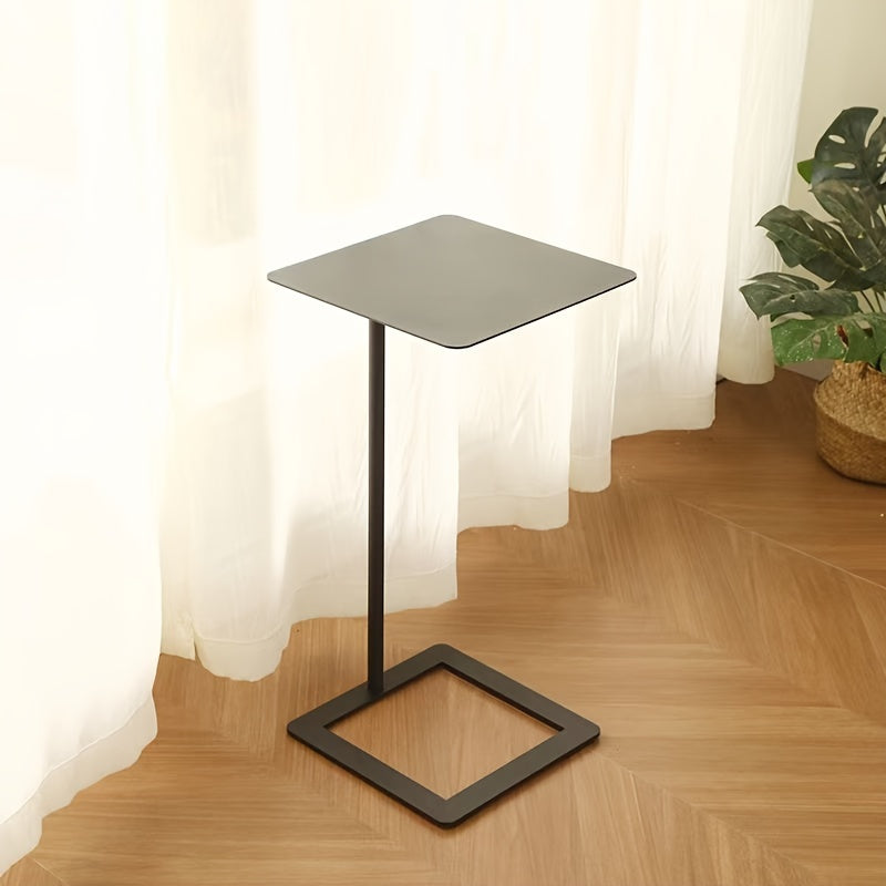 Bout de Canapé Métal Carré Minimaliste