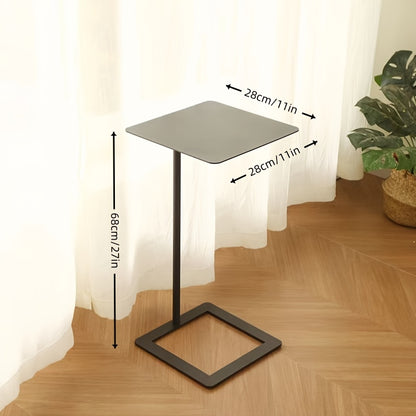 Bout de Canapé Métal Carré Minimaliste