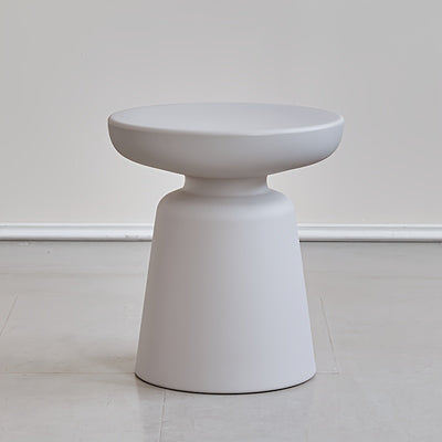 Bout de Canapé Rond Plastique Forme Champignon