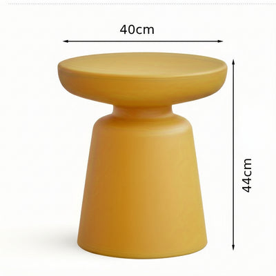 Bout de Canapé Rond Plastique Forme Champignon