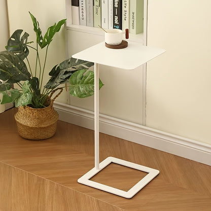 Bout de Canapé Métal Carré Minimaliste