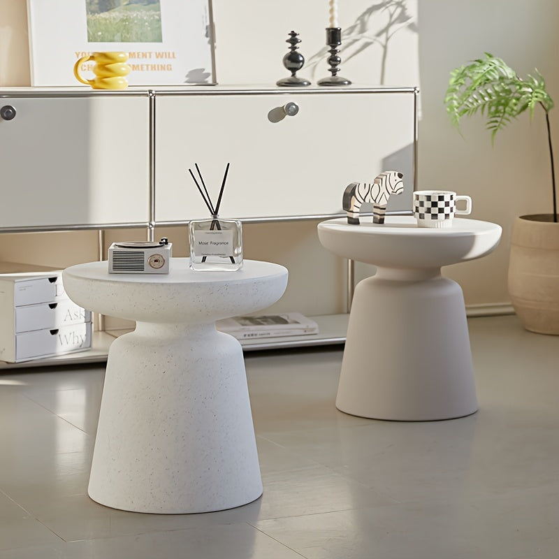 Bout de Canapé Rond Plastique Forme Champignon