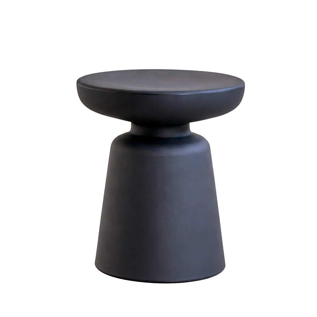 Bout de Canapé Rond Plastique Forme Champignon