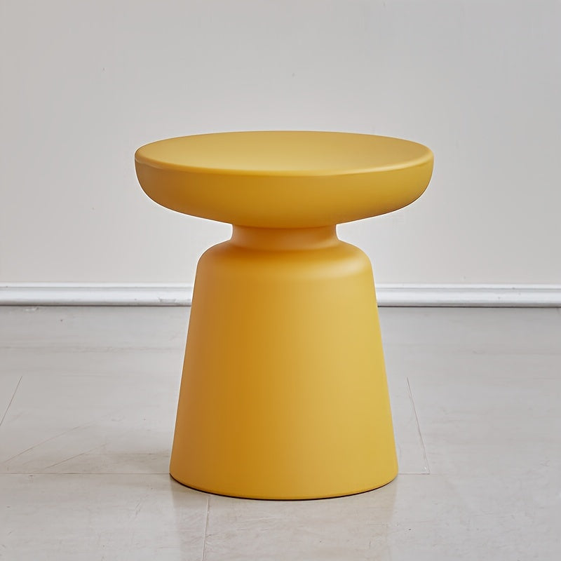 Bout de Canapé Rond Plastique Forme Champignon