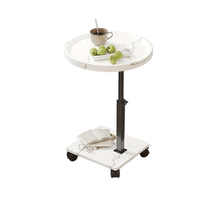 Bout de Canapé à Roulettes Hauteur Ajustable