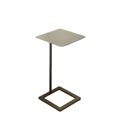 Bout de Canapé Métal Carré Minimaliste