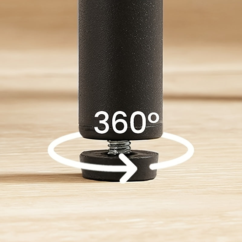 Bout de Canapé Rond Bois Industriel