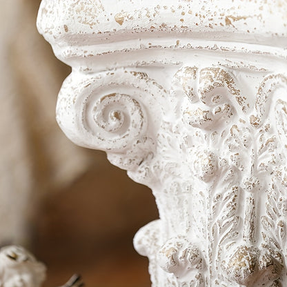 Guéridon Ancien Colonne Romaine Patiné