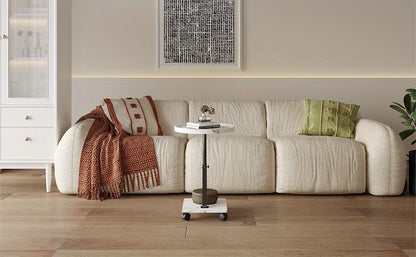 Bout de Canapé à Roulettes Hauteur Ajustable